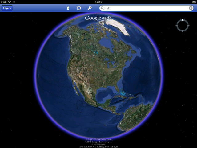 Google Earth Для Ipad - фото 3