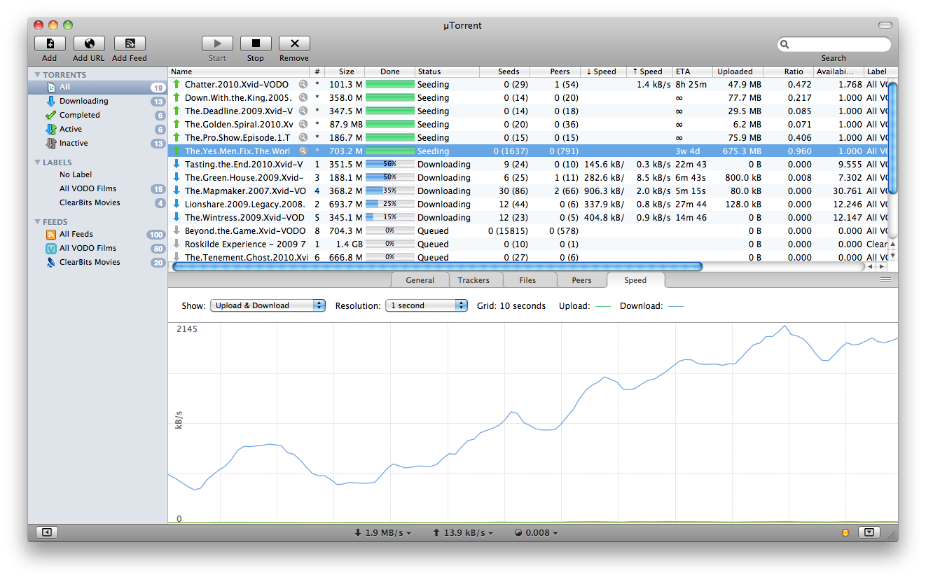 fastest torrent program mac