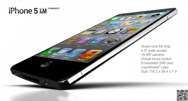 Nuevo concepto: iPhone 5 Liquid Metal
