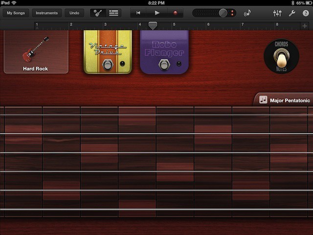 How to play along with garageband ipad pro