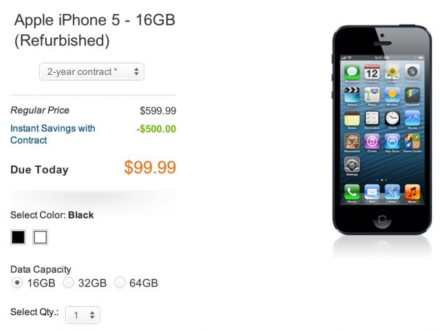 ATT Now Offering Refurbished iPhone 5 From Just 99 Deals
