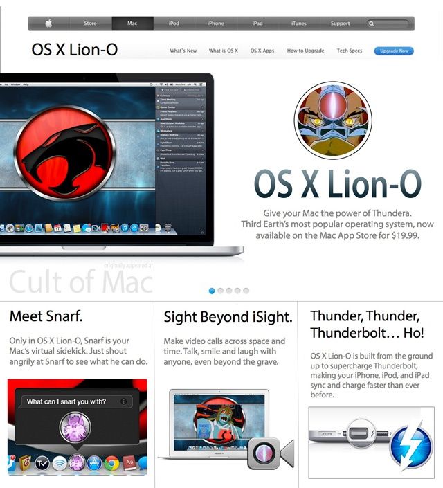Introducing Os X Lion O Apples Next Mac Operating System Humor
