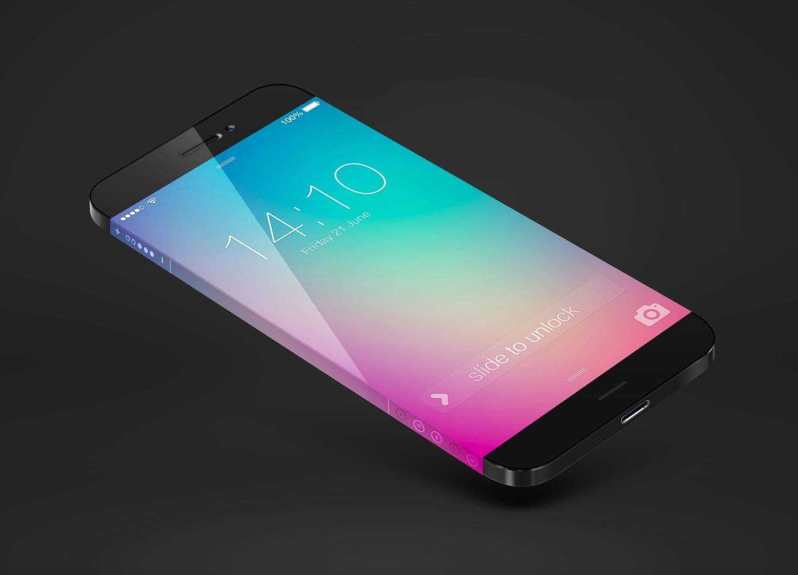 Forget A Fingerprint Sensor, iPhone 6 Infinity Concept Has A Wrap