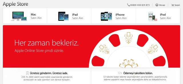 Bild zu «Apple eröffnet Online Store für die Türkei»