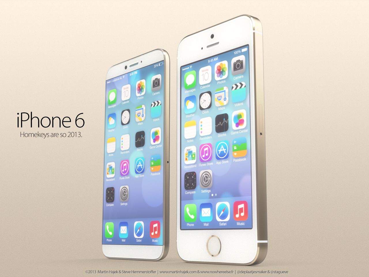 Here\u002639;s What A 4.8inch Gold iPhone 6 Might Look Like [Gallery]  Cult of Mac