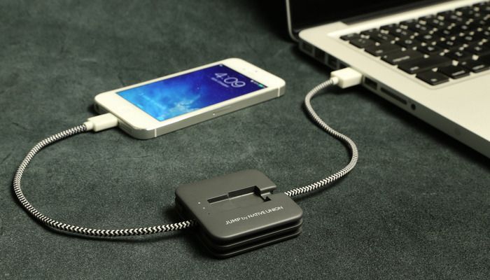 Jump iPhone Charging Cable Has Tiny, Built-In Backup Battery | Cult of ...