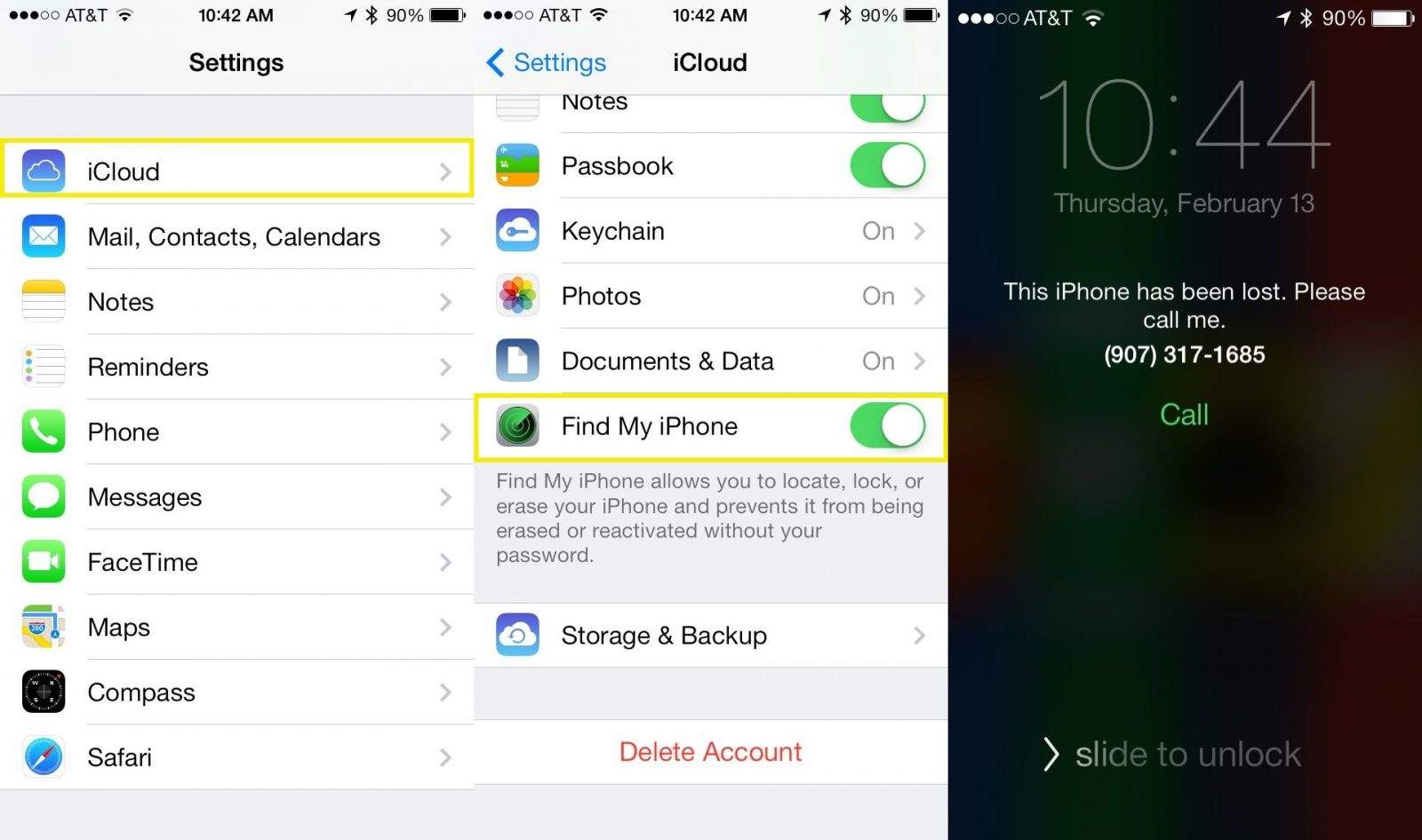 Remotely Wipe Your iPhone Data
