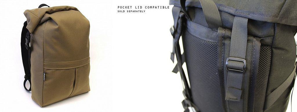 Roll-Top Beckett Backpack Keeps Your Gear Dry, Even In Canada