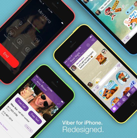 photo of Viber Joins The Flat Revolution With iOS 7 Update image