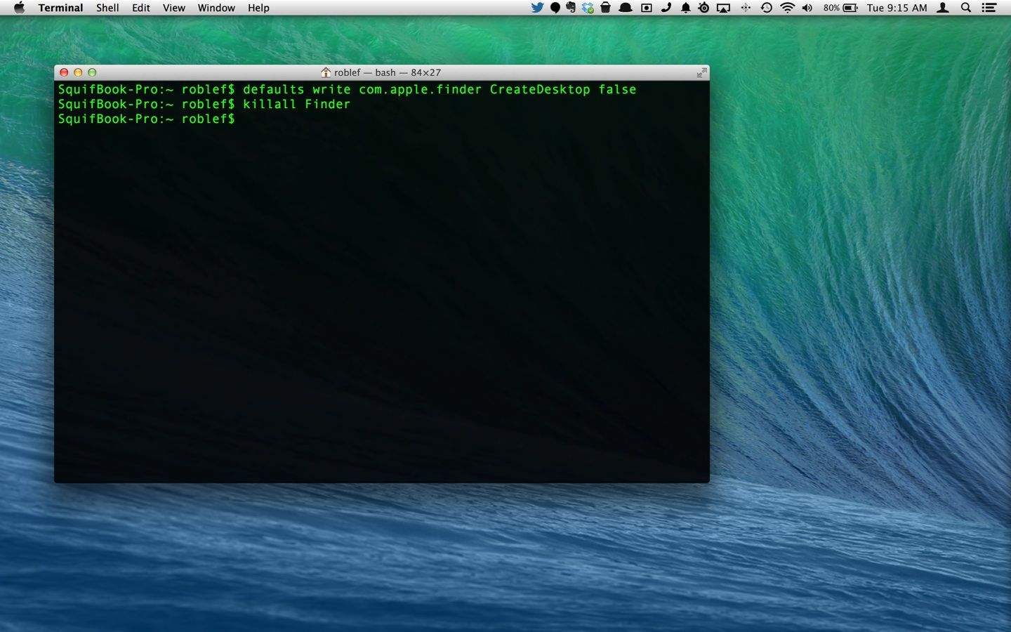icons desktop hide os mac quickly tips