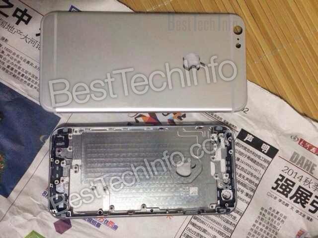 photo of New leak compares 5.5-inch iPhone 6 to 4.7-inch shell image