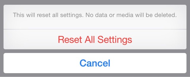 photo of Don’t ‘Restore All Settings’ in iOS 8 unless you want to lose your iCloud files image