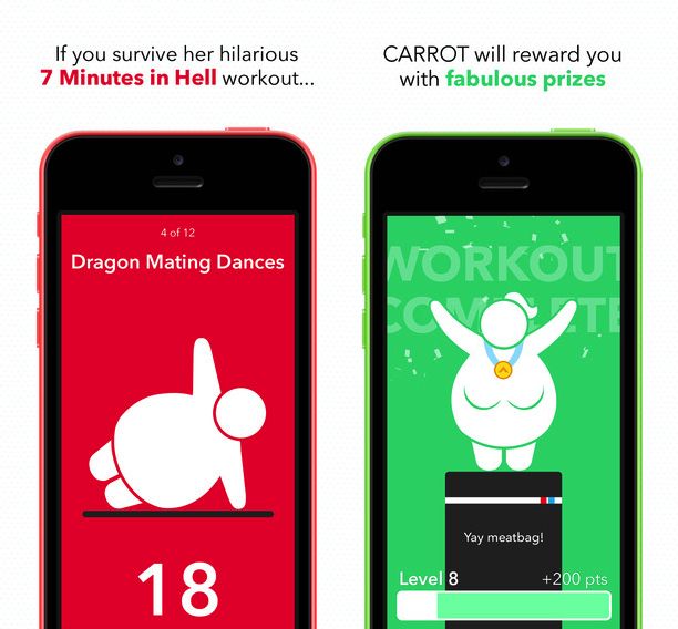 photo of CARROT Fit’s new punishments make for an hilariously cruel fitness app image