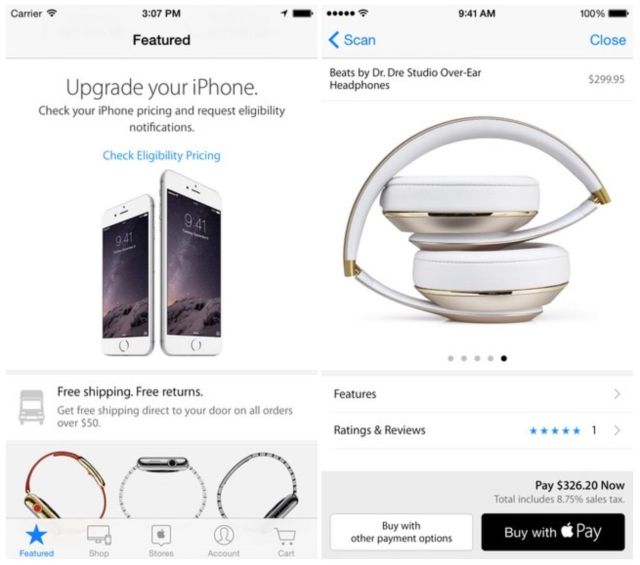 photo of Apple Store app updated with support for Apple Pay image