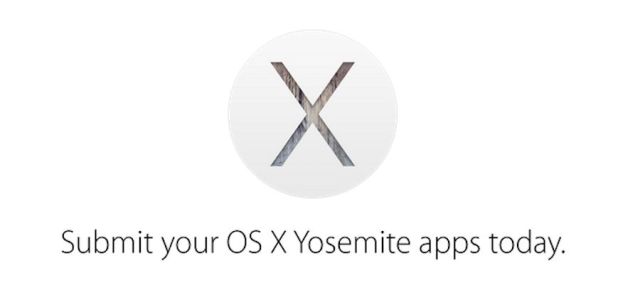 photo of Apple asks developers to submit their apps for Yosemite image