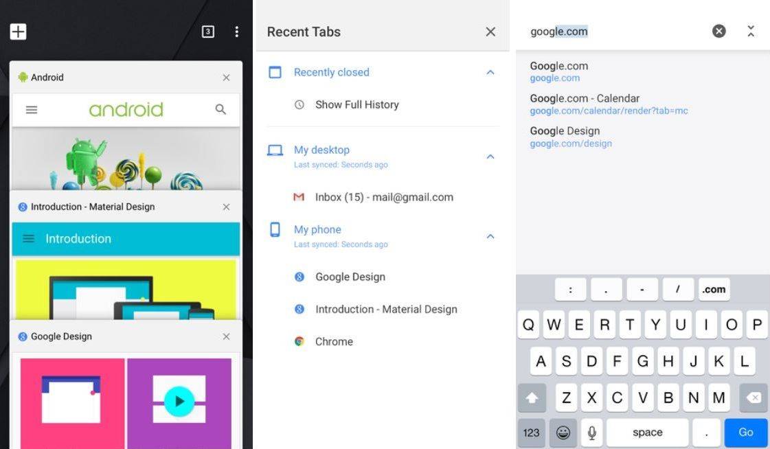 Google Chrome for iOS gets a Material Design makeover with Handoff