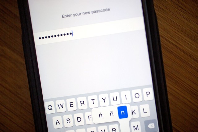 photo of Create a more secure iPhone passcode with special characters image
