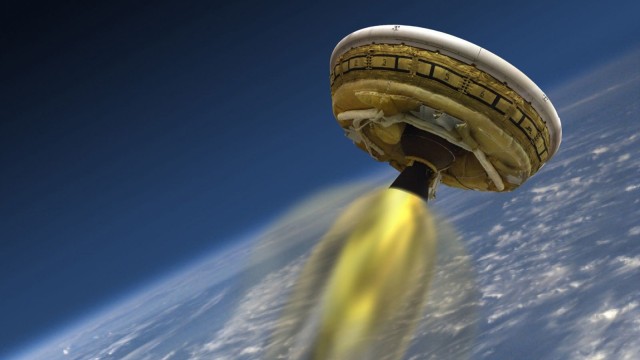 photo of NASA’s new Mars technology has a familiar look: the flying saucer image