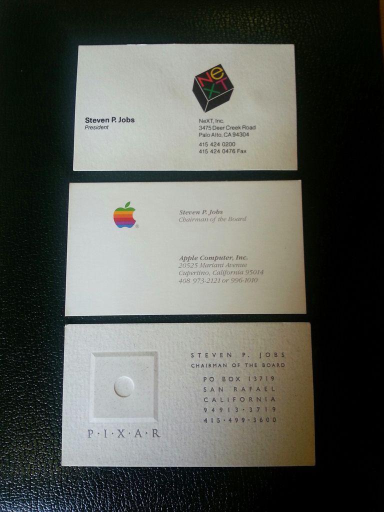 Bild zu «Steve Jobs Visitenkarten teuer verkauft»