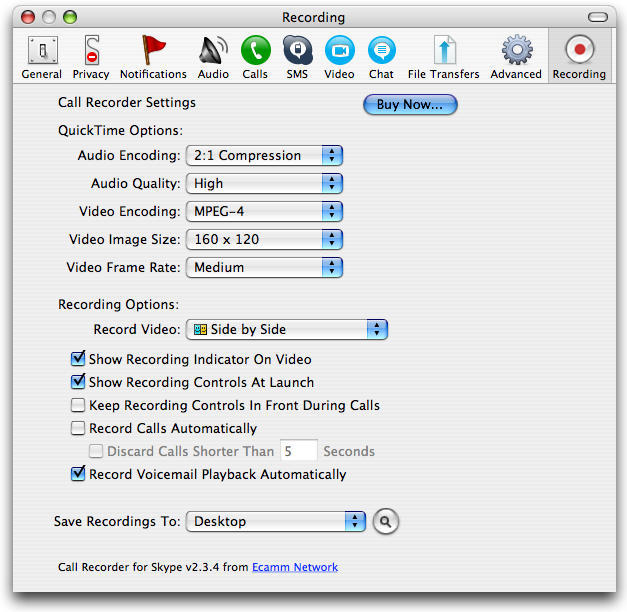 skype recorder for mac