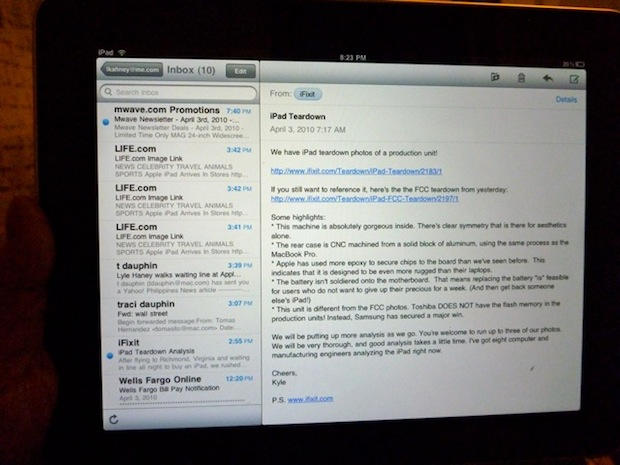 Showing replied history email mail app mac free