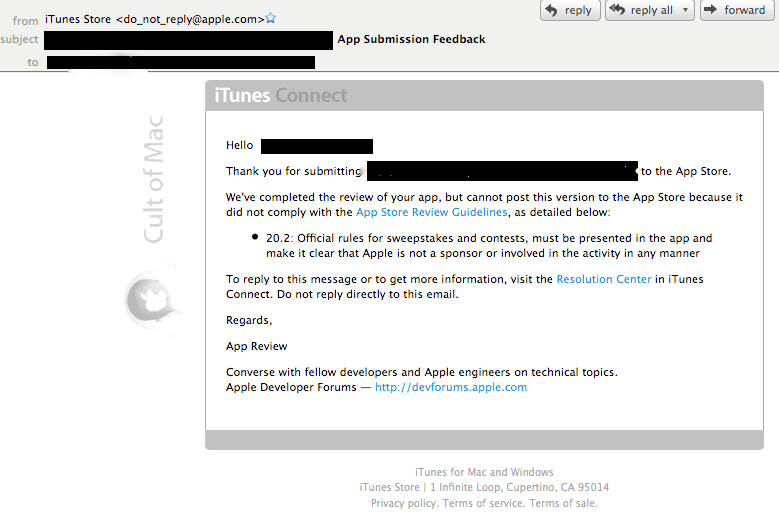 Apple itunes store developer