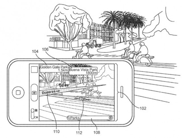 Apple-patent-augmented-reality-maps