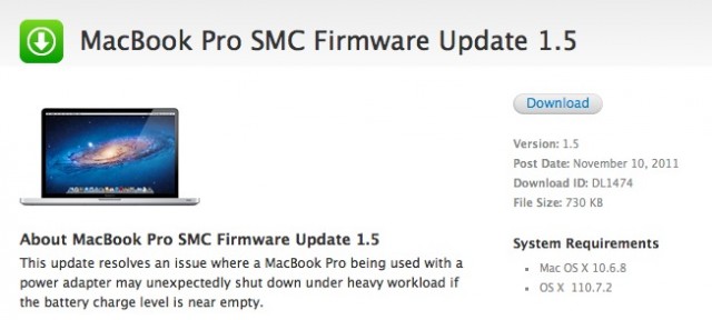 Macbook pro suddenly reboots