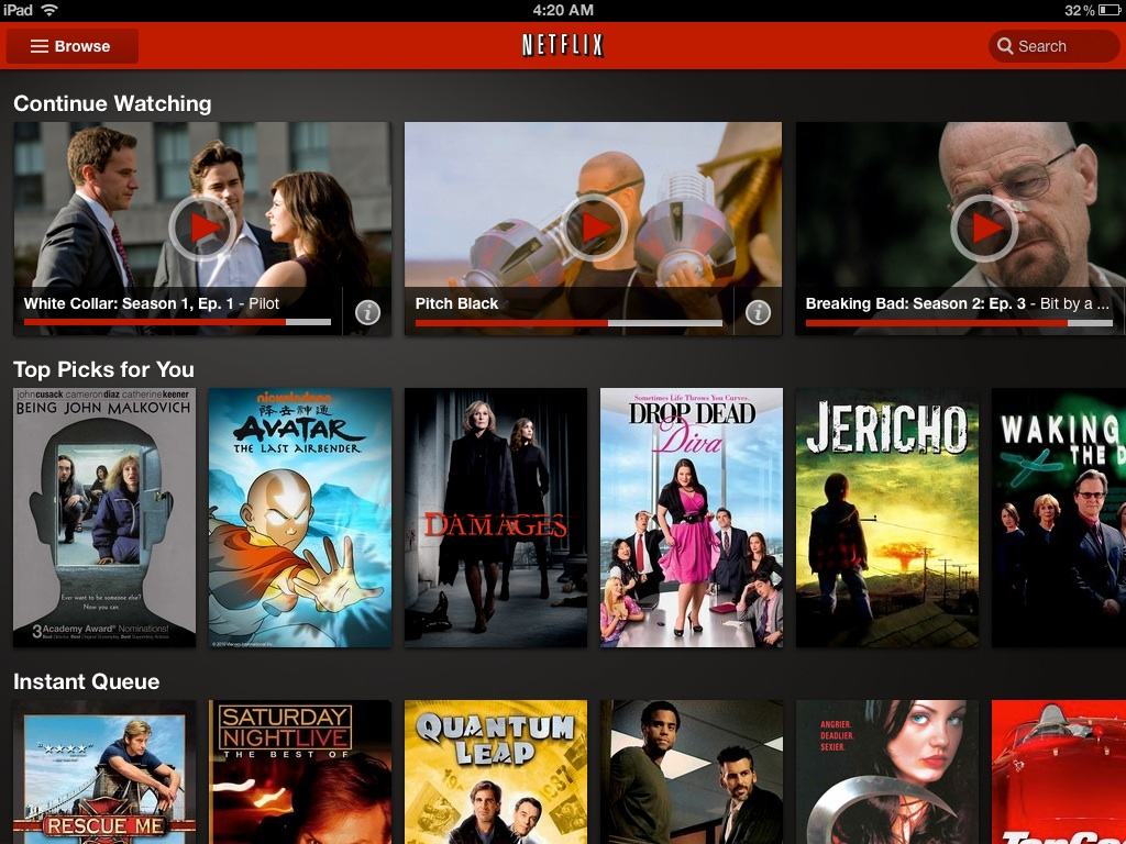 Netflix Releases A New iPad App And It Looks Great Cult of Mac