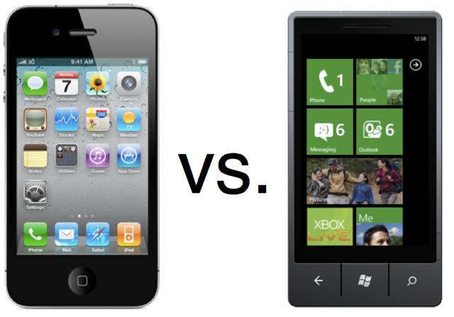 iPhone vs. Windows Phone