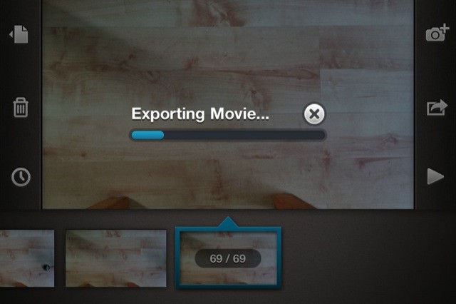 Exporting Exporting to Camera Roll