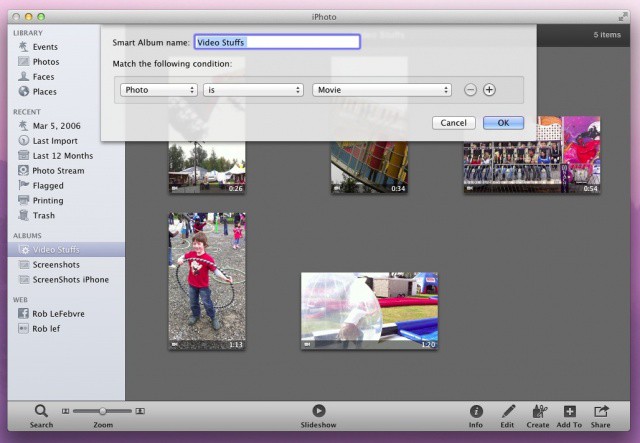 about iphoto for mac