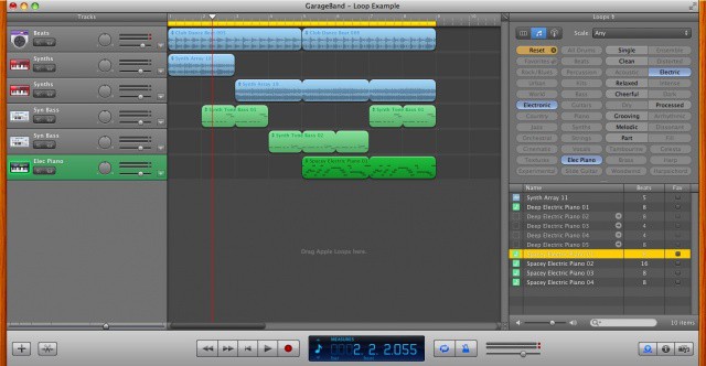 garageband beats