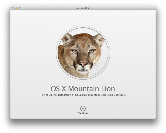download mountain lion software