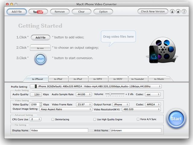 MacX iPhone Video Converter