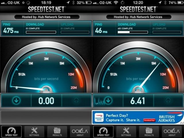 continuous download speed test