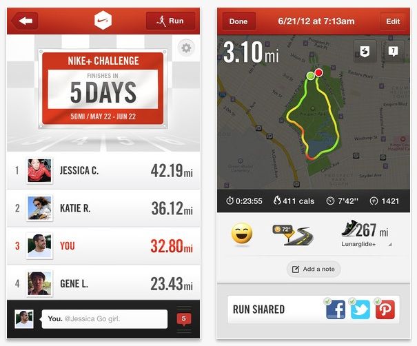 Nike+ Running Now Lets You Challenge 