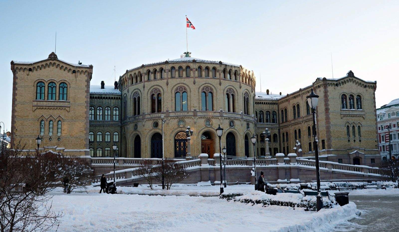 The Parliament of Norway in Oslo