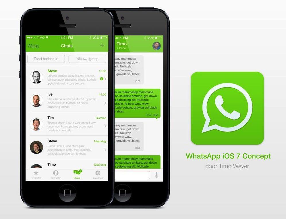 whatsapp ipad ios 7