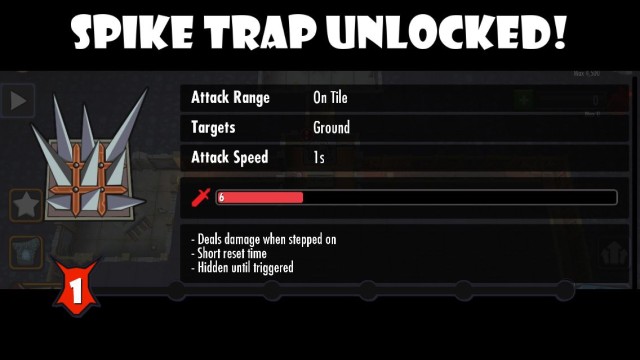Every good defense plan starts with spike traps!