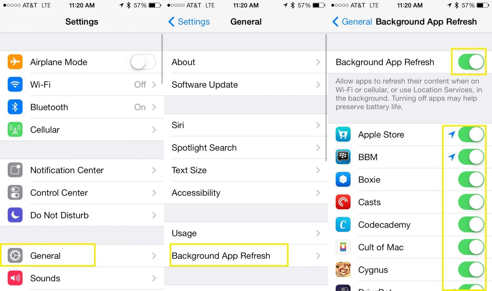 How To Save Some Battery Life With Background App Refresh IOS