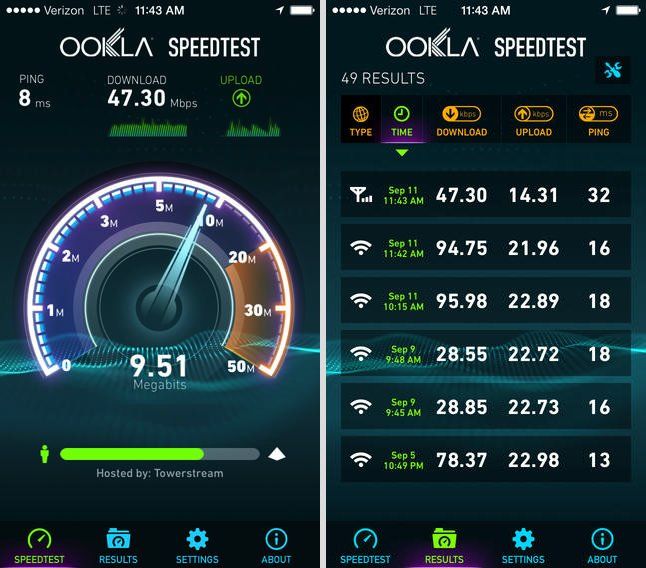 spectrum internet wifi speed test