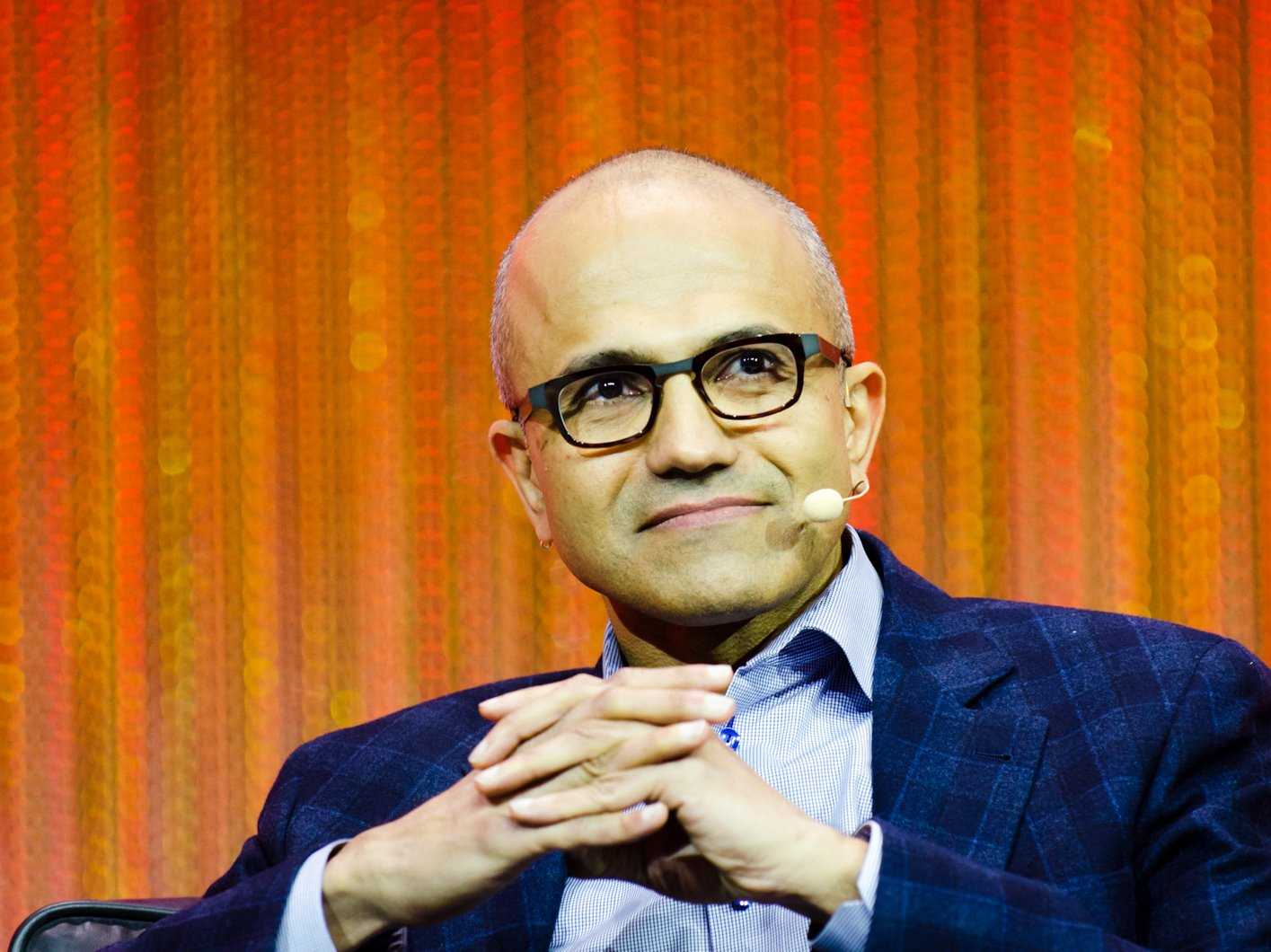 Current Microsoft CEO Satya Nadella has a reputation as someone who cuts middle management.