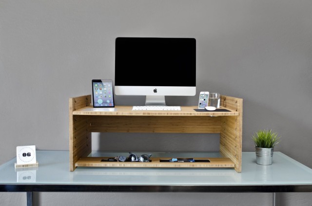 This Gorgeous And Elegant Bamboo Gadget Will Turn Any Desk Into A