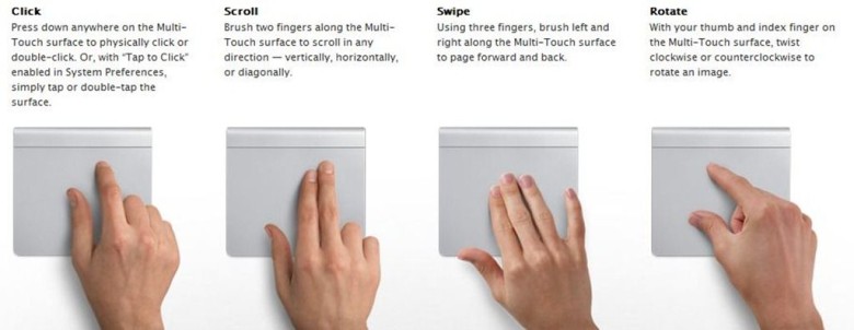 mac trackpad gestures on windows 7