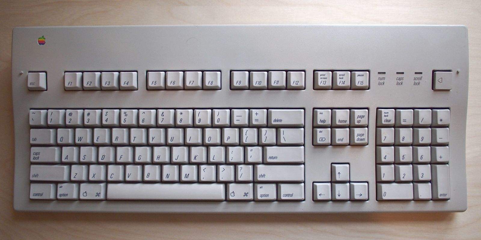 You can turn your Apple Extended Keyboard into a full computer. Photo: University of Chicago