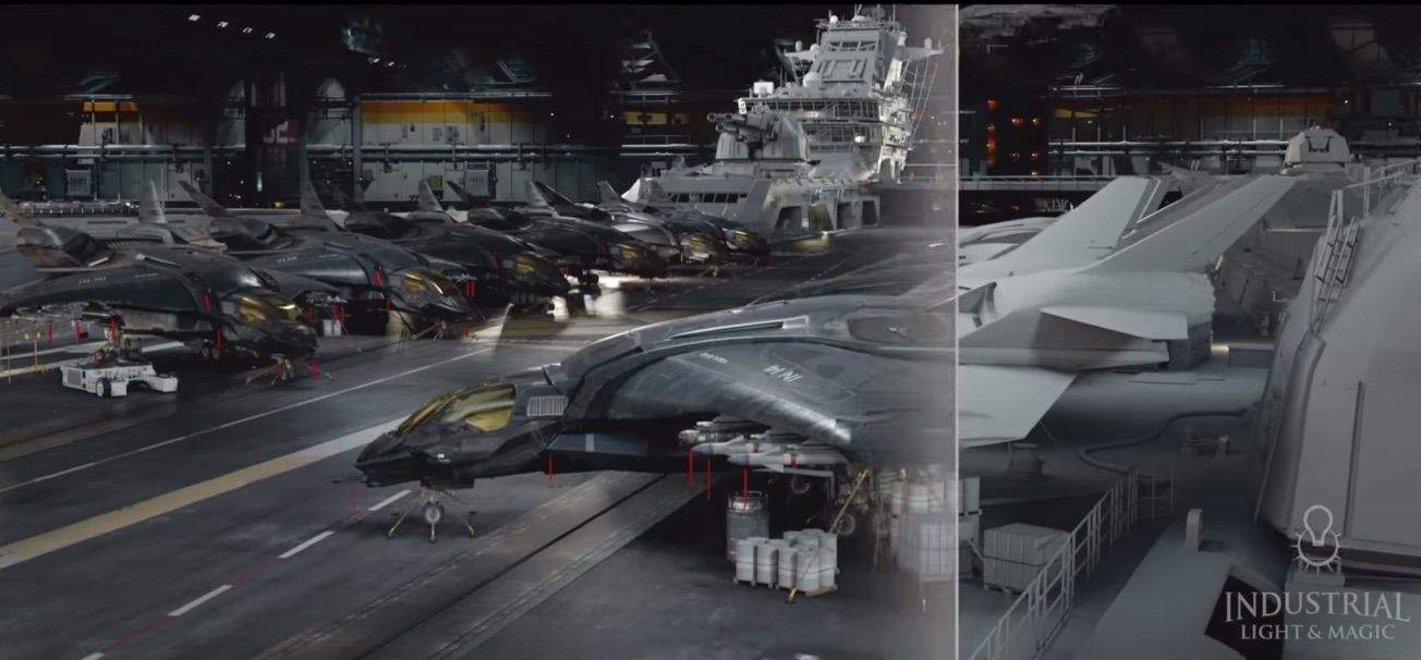 A fascinating look behind the scenes at a CGI-heavy movie. Photo: Marvel/Disney