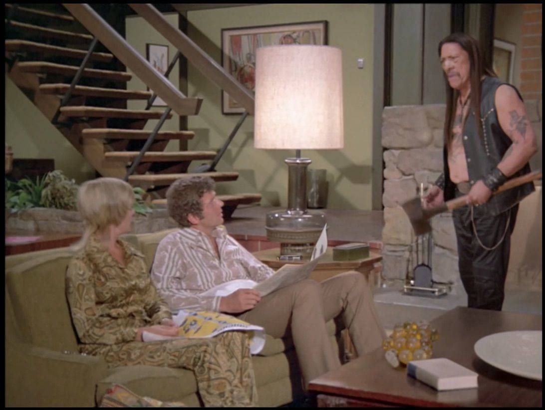 Danny Trejo stars with recreated Brady bunch actors and sets in this hilarious ad for Snickers. Photo: Mars, Inc.