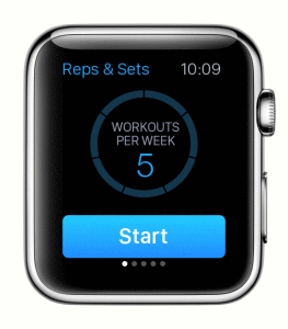 Reps & Sets for Apple Watch