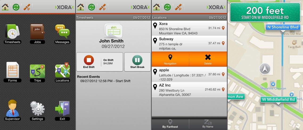Xora's app is at the center of the privacy argument.